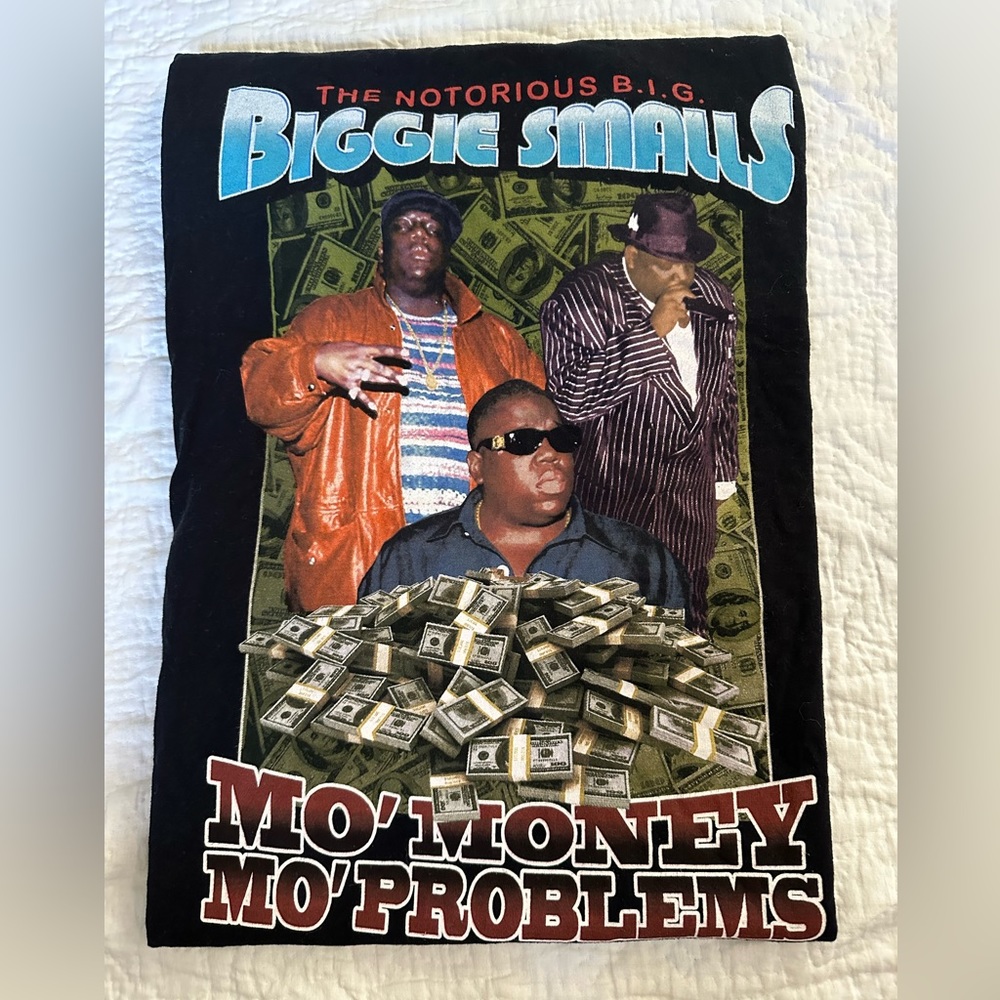 Notorious Big Biggie Smalls Graphic Tee Shirt Bro… - image 4